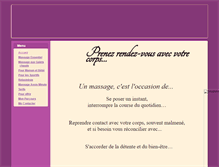 Tablet Screenshot of afleurdepaume.com